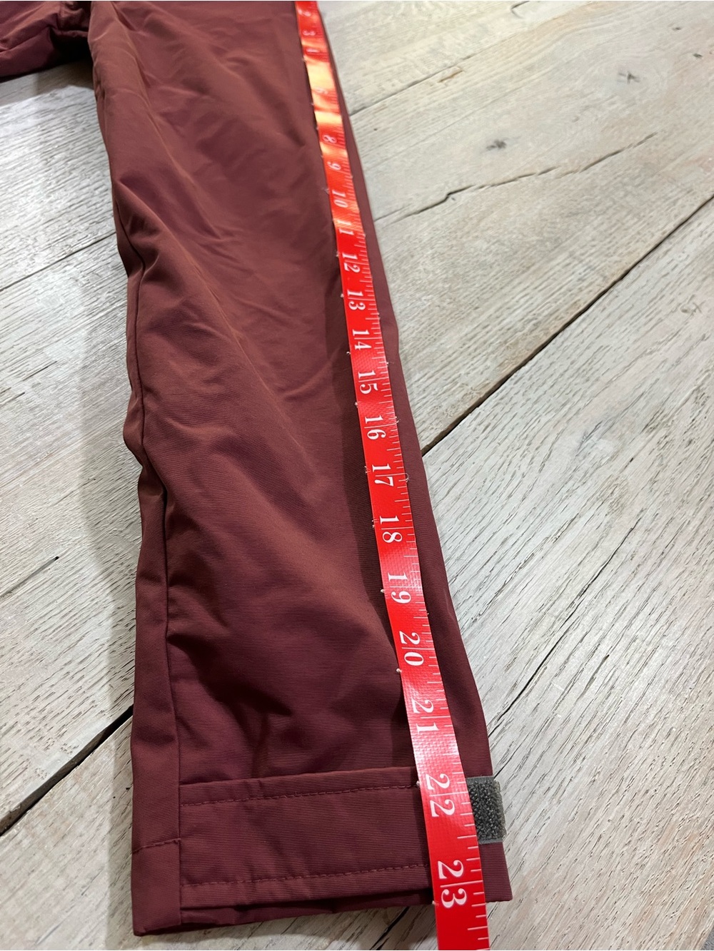 L.L.Bean Mountain Classic Water Resistant Parka Jacket Maroon Size XS - Picture 7 of 15